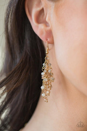 A Taste Of Twilight Gold Earring-Jewelry By Bretta - Jewelry by Bretta