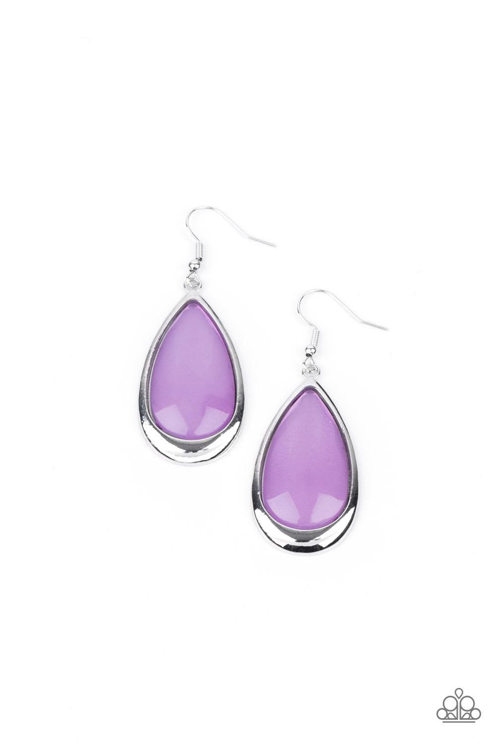 A World To SEER Purple Earrings - Jewelry by Bretta - Jewelry by Bretta