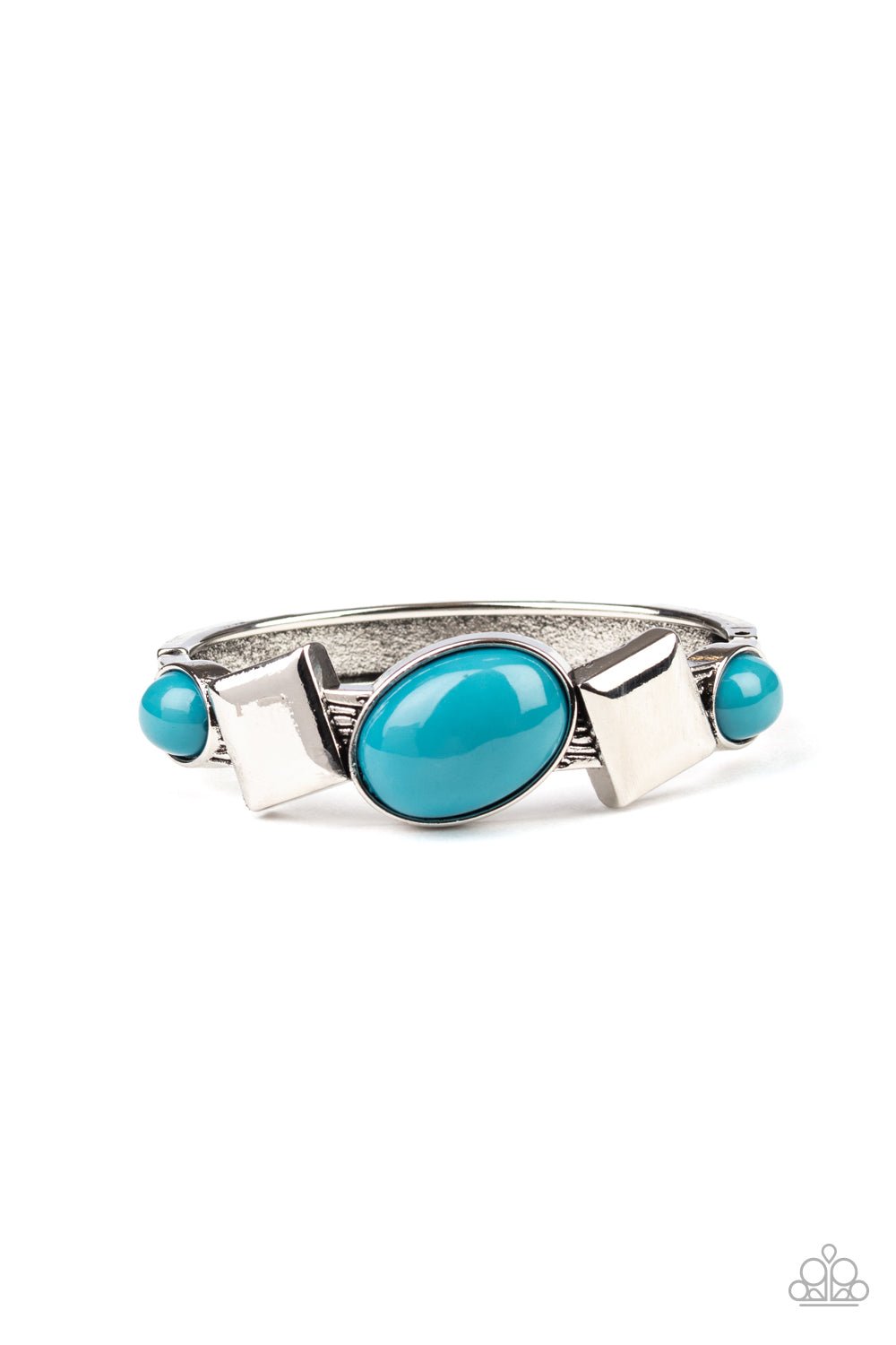 Abstract Appeal Blue Bracelet - Jewelry by Bretta - Jewelry by Bretta