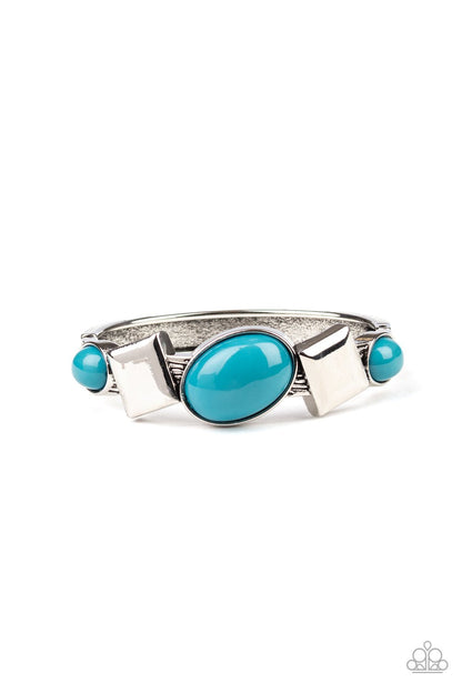 Abstract Appeal Blue Bracelet - Jewelry by Bretta - Jewelry by Bretta