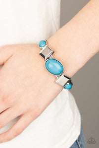 Abstract Appeal Blue Bracelet - Jewelry by Bretta - Jewelry by Bretta