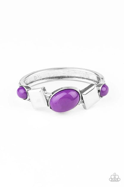 Abstract Appeal Purple Bracelet - Jewelry by Bretta - Jewelry by Bretta