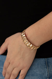 Across The HEIR-Waves Gold Cuff Bracelet - Jewelry by Bretta - Jewelry by Bretta