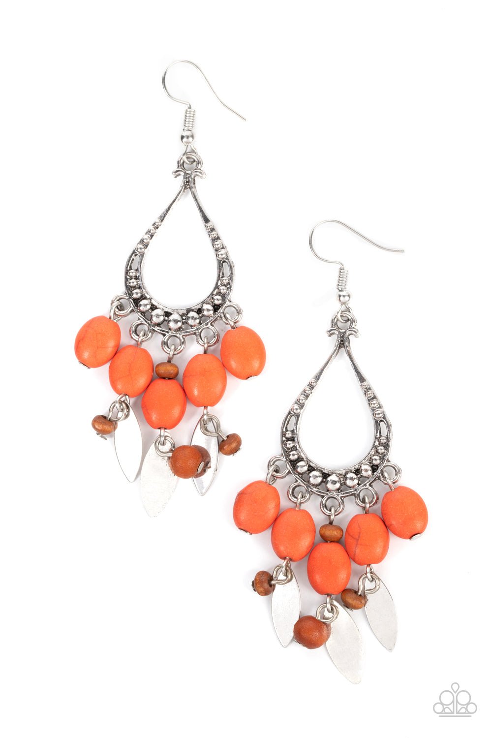 Adobe Air Orange Earrings - Jewelry by Bretta - Jewelry by Bretta