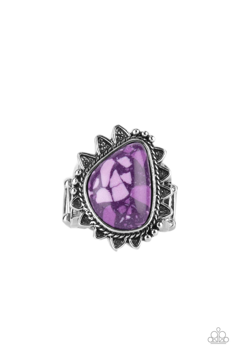 Adobe Sunrise Purple Ring - Jewelry by Bretta - Jewelry by Bretta
