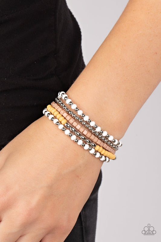 Adventure is Calling Brown Bracelet - Jewelry by Bretta - Jewelry by Bretta