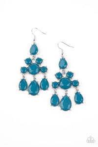 Afterglow Glamour Blue Earrings - Jewelry by Bretta - Jewelry by Bretta