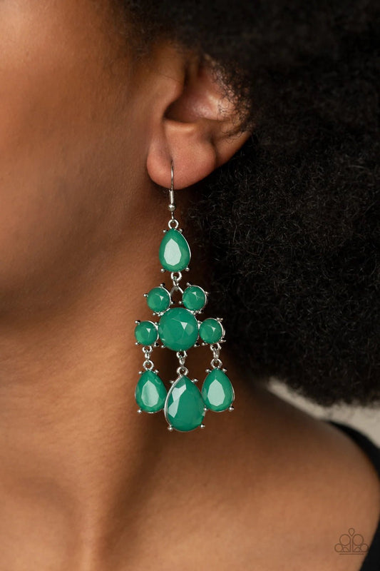Afterglow Glamour Green Earrings - Jewelry by Bretta - Jewelry by Bretta