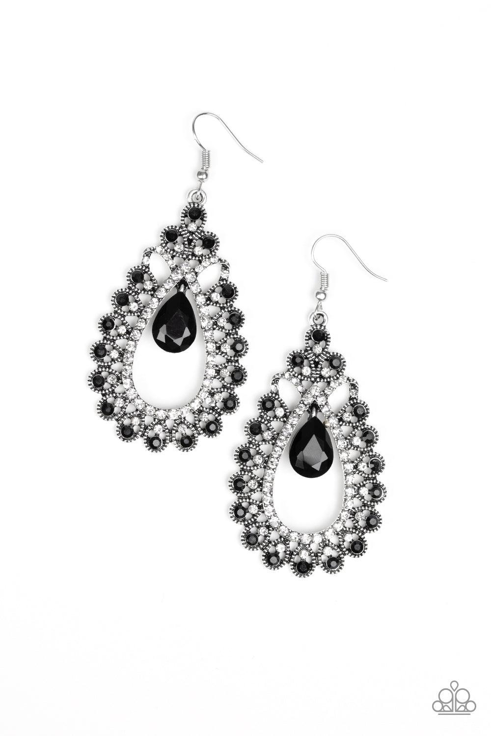 All About Business Black Earrings - Jewelry by Bretta - Jewelry by Bretta