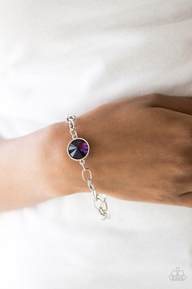 All Aglitter Purple Bracelet - Jewelry by Bretta - Jewelry by Bretta