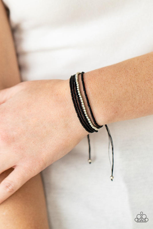 All Beaded Up Black Bracelet - Jewelry by Bretta - Jewelry by Bretta