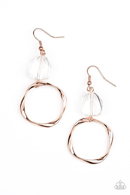 All Clear Copper Earrings - Jewelry by Bretta - Jewelry by Bretta