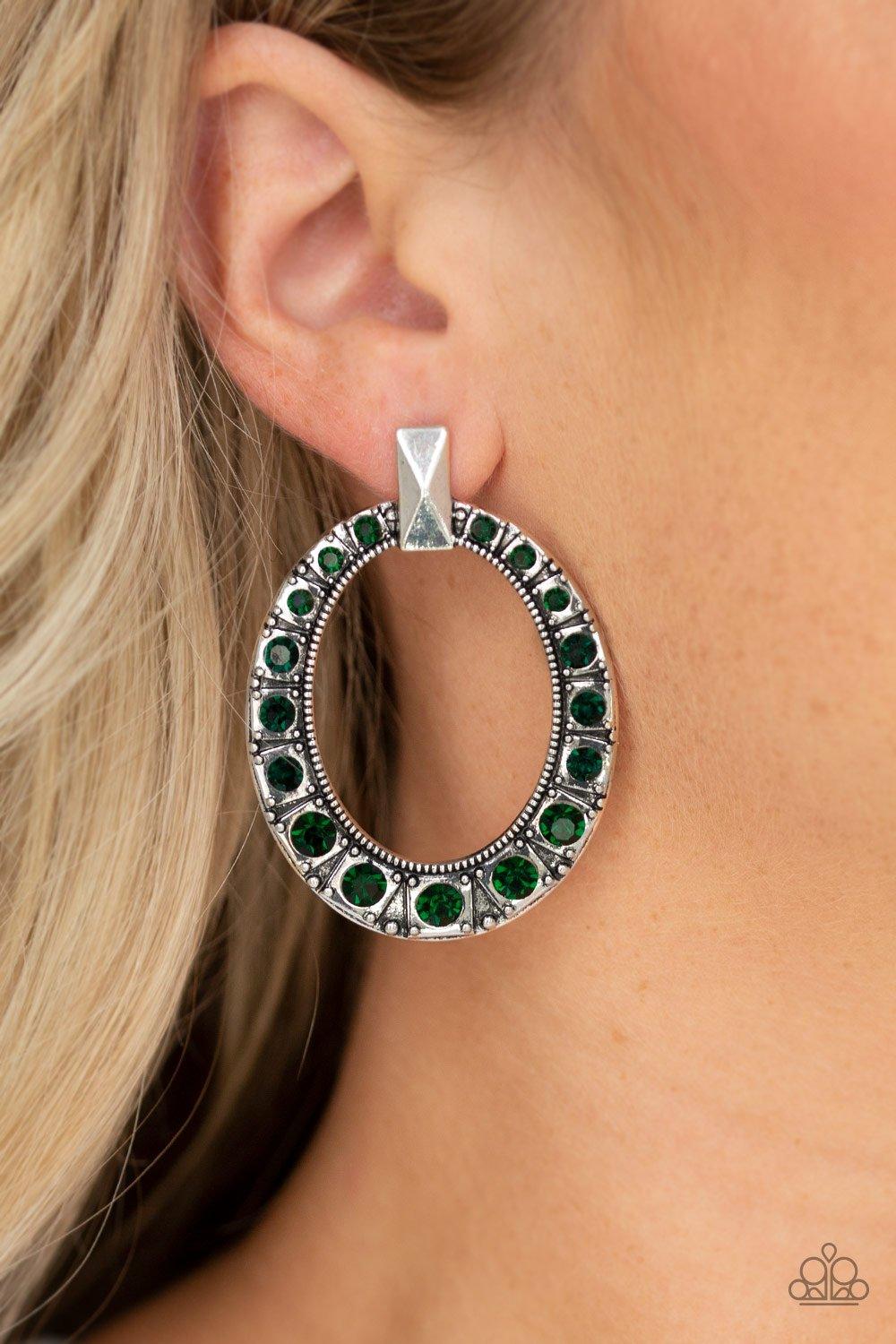 All For GLOW Green Earrings - Jewelry By Bretta - Jewelry by Bretta