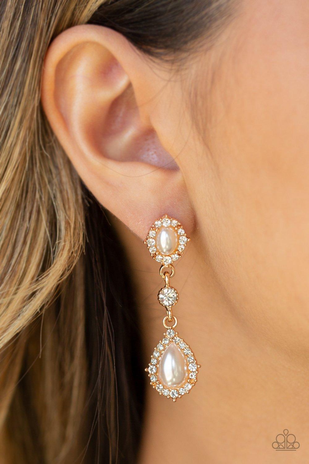 All-GLOWING - Gold Earrings - Jewelry By Bretta - Jewelry by Bretta