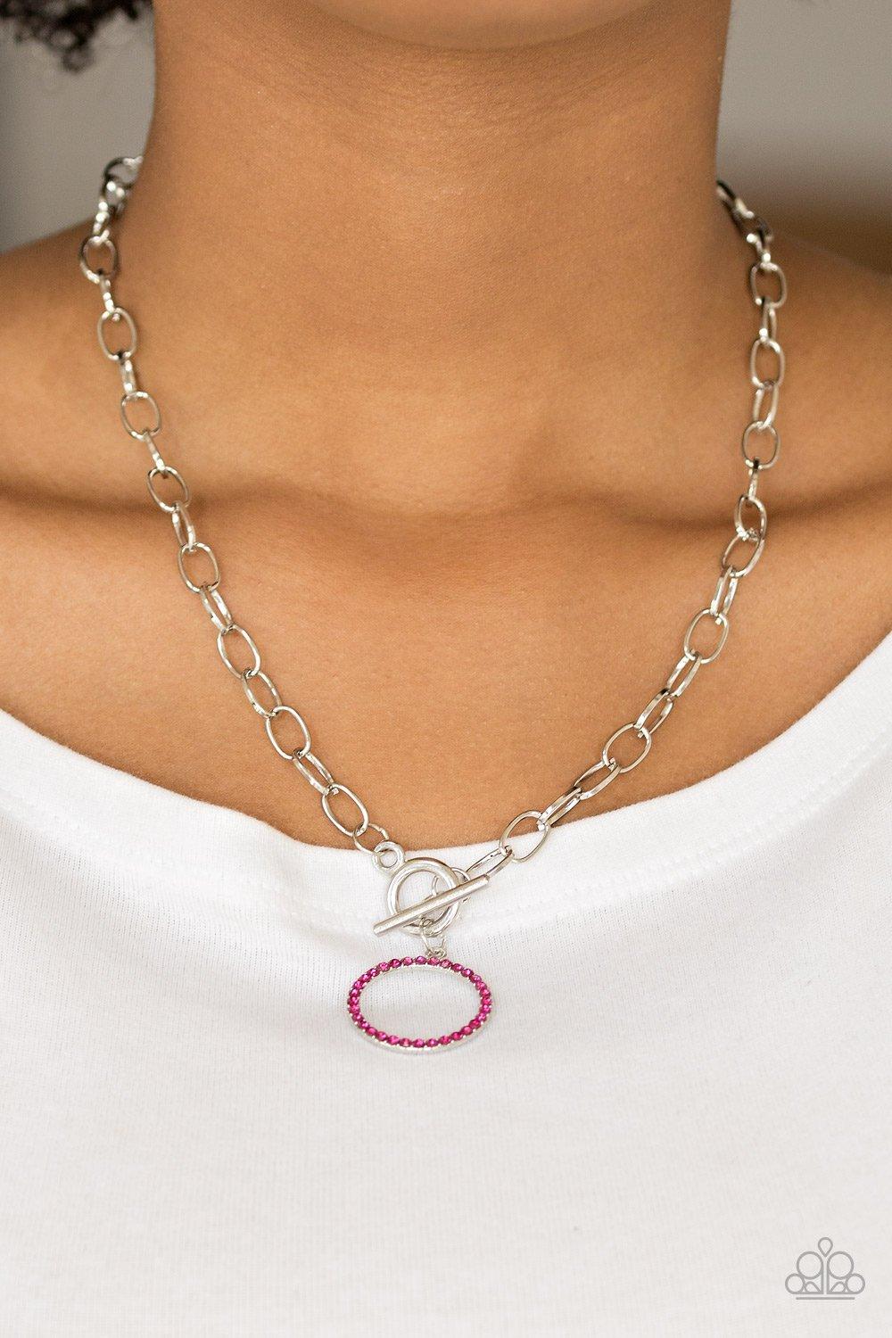 All In Favor Pink Necklace - Jewelry by Bretta - Jewelry by Bretta
