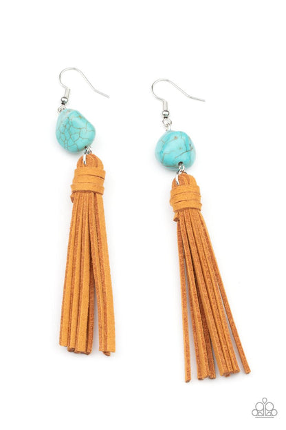 All-Natural Allure Blue Earrings - Jewelry by Bretta - Jewelry by Bretta