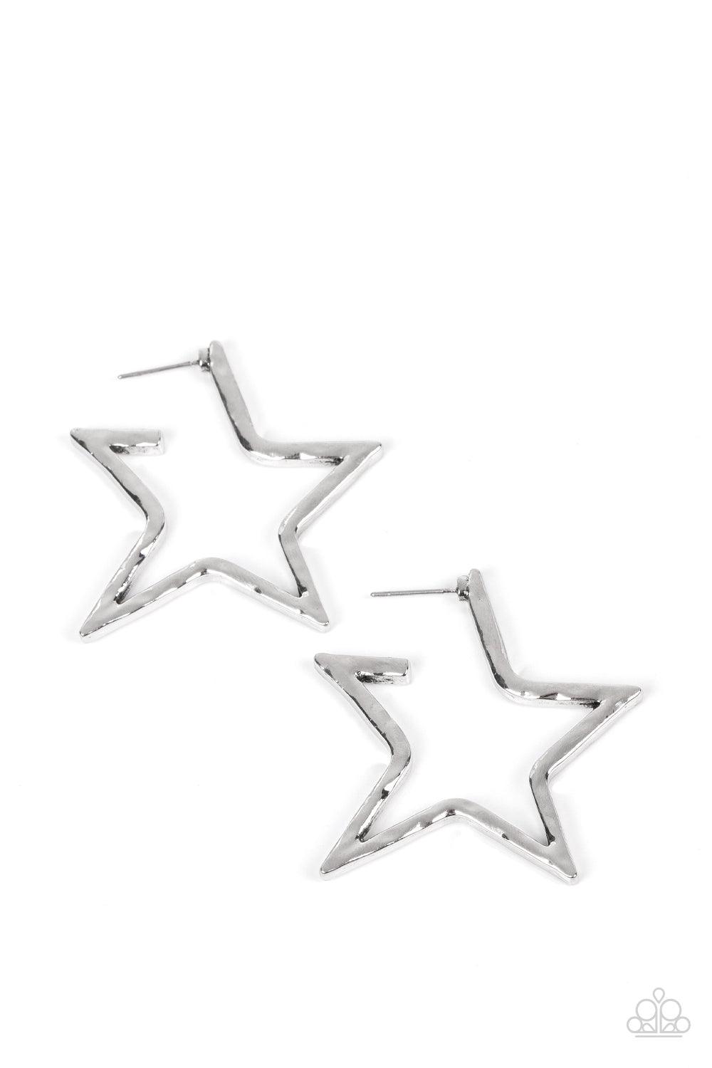 All-Star Attitude Silver Earrings - Jewelry by Bretta - Jewelry by Bretta