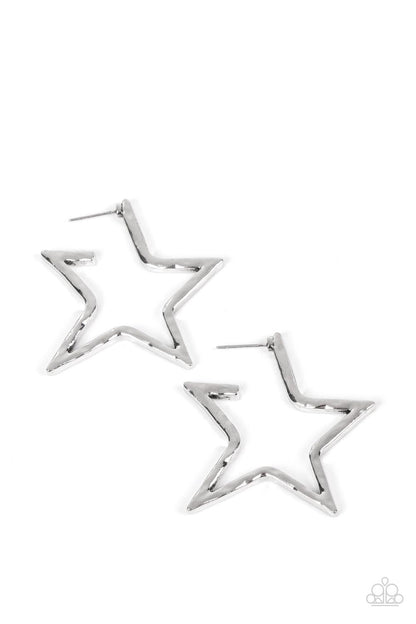 All-Star Attitude Silver Earrings - Jewelry by Bretta - Jewelry by Bretta