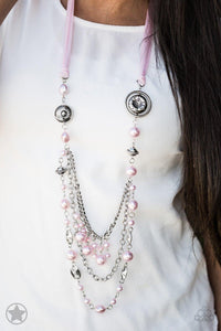 All The Trimmings Pink Necklace - Jewelry By Bretta - Jewelry by Bretta