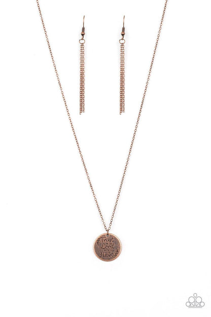 All You Need Is Trust Copper Necklace - Jewelry by Bretta - Jewelry by Bretta