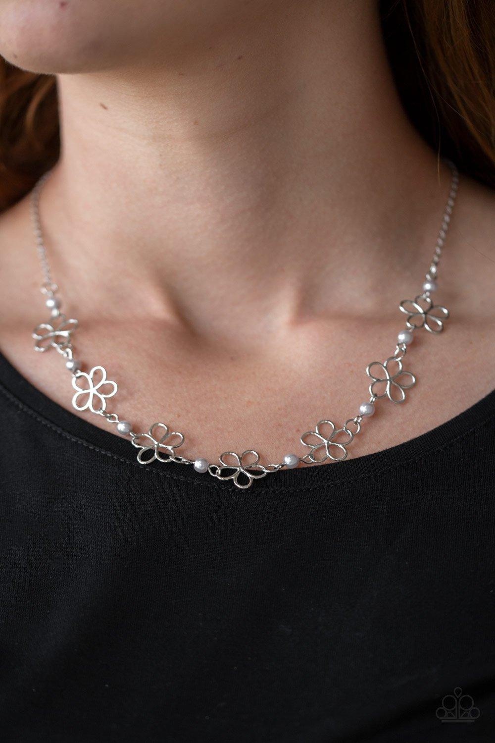 Always Abloom Silver Necklace - Jewelry by Bretta - Jewelry by Bretta