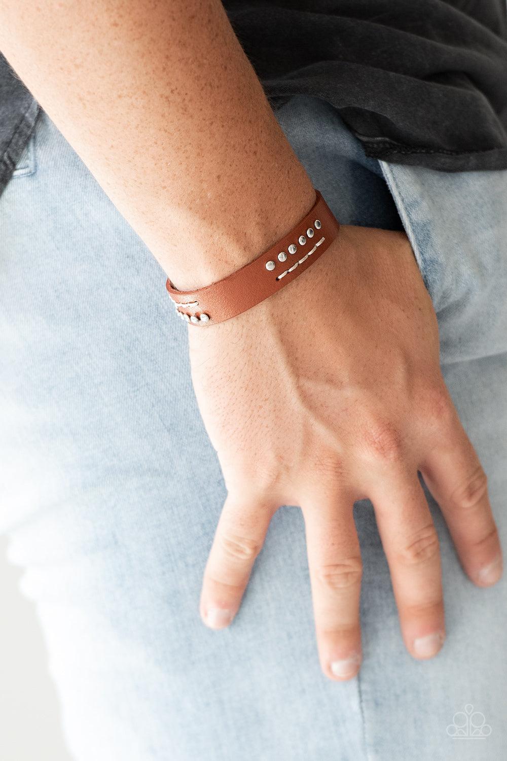 Always An Adventure Brown Bracelet - Jewelry by Bretta - Jewelry by Bretta