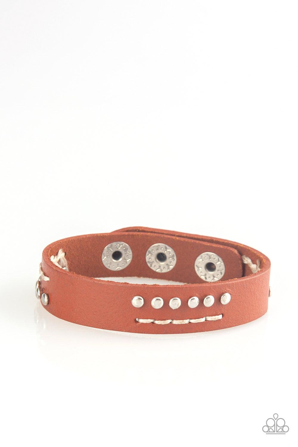 Always An Adventure Brown Bracelet - Jewelry by Bretta - Jewelry by Bretta