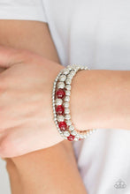 Always On The GLOW Red Bracelet - Jewelry by Bretta - Jewelry by Bretta
