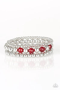 Always On The GLOW Red Bracelet - Jewelry by Bretta - Jewelry by Bretta