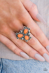 Ambrosial Garden Orange Ring - Jewelry By Bretta - Jewelry by Bretta