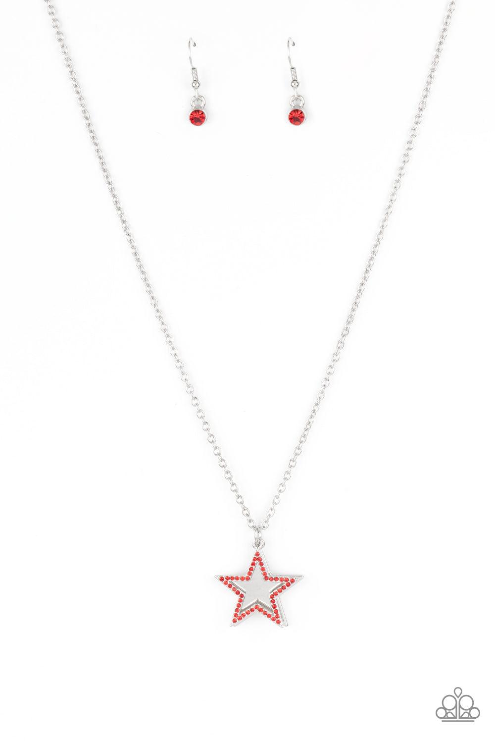 American Anthem Red Necklace - Jewelry by Bretta - Jewelry by Bretta