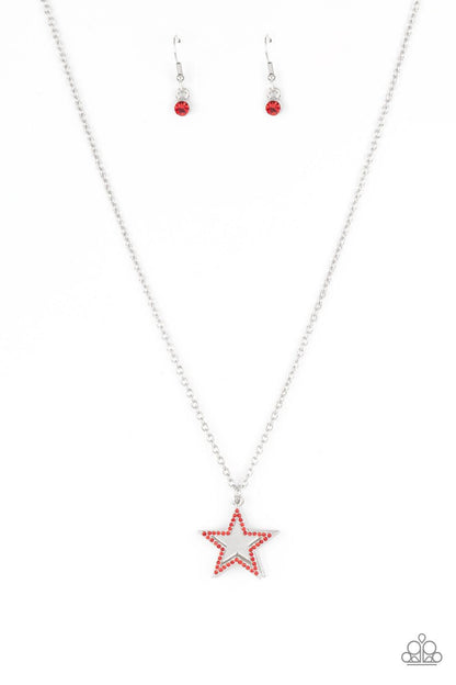 American Anthem Red Necklace - Jewelry by Bretta - Jewelry by Bretta