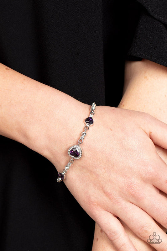 Amor Actually Purple Bracelet - Jewelry by Bretta - Jewelry by Bretta