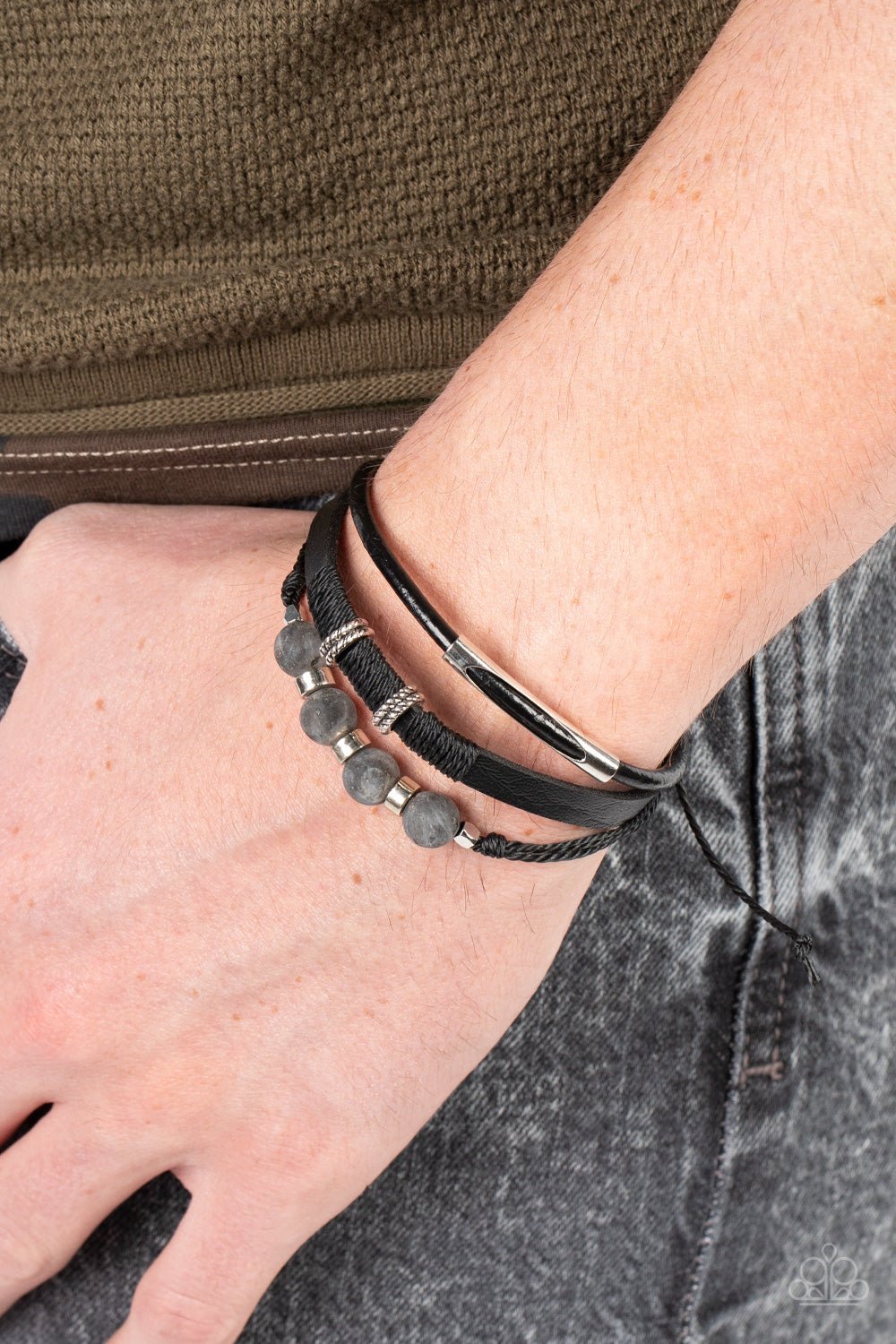 Molten Mogul Green Bracelet - Jewelry by Bretta