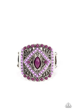 Amplified Aztec Purple Ring - Jewelry by Bretta - Jewelry by Bretta