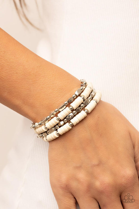 Anasazi Apothecary White Bracelets - Jewelry by Bretta - Jewelry by Bretta