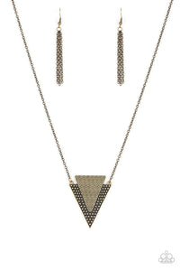 Ancient Arrow Brass Necklace - Jewelry by Bretta - Jewelry by Bretta