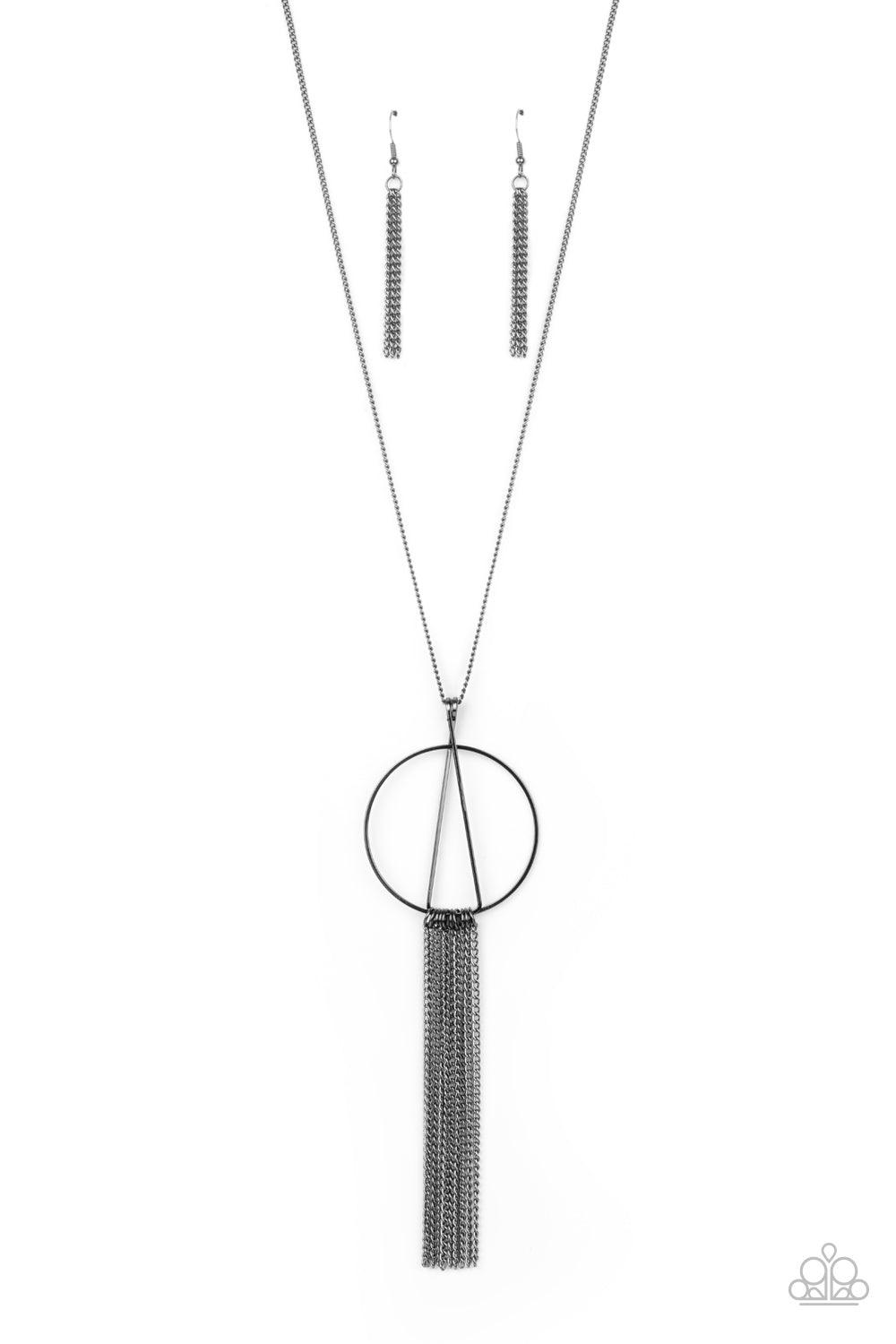 Apparatus Applique Black Necklace - Jewelry By Bretta - Jewelry by Bretta