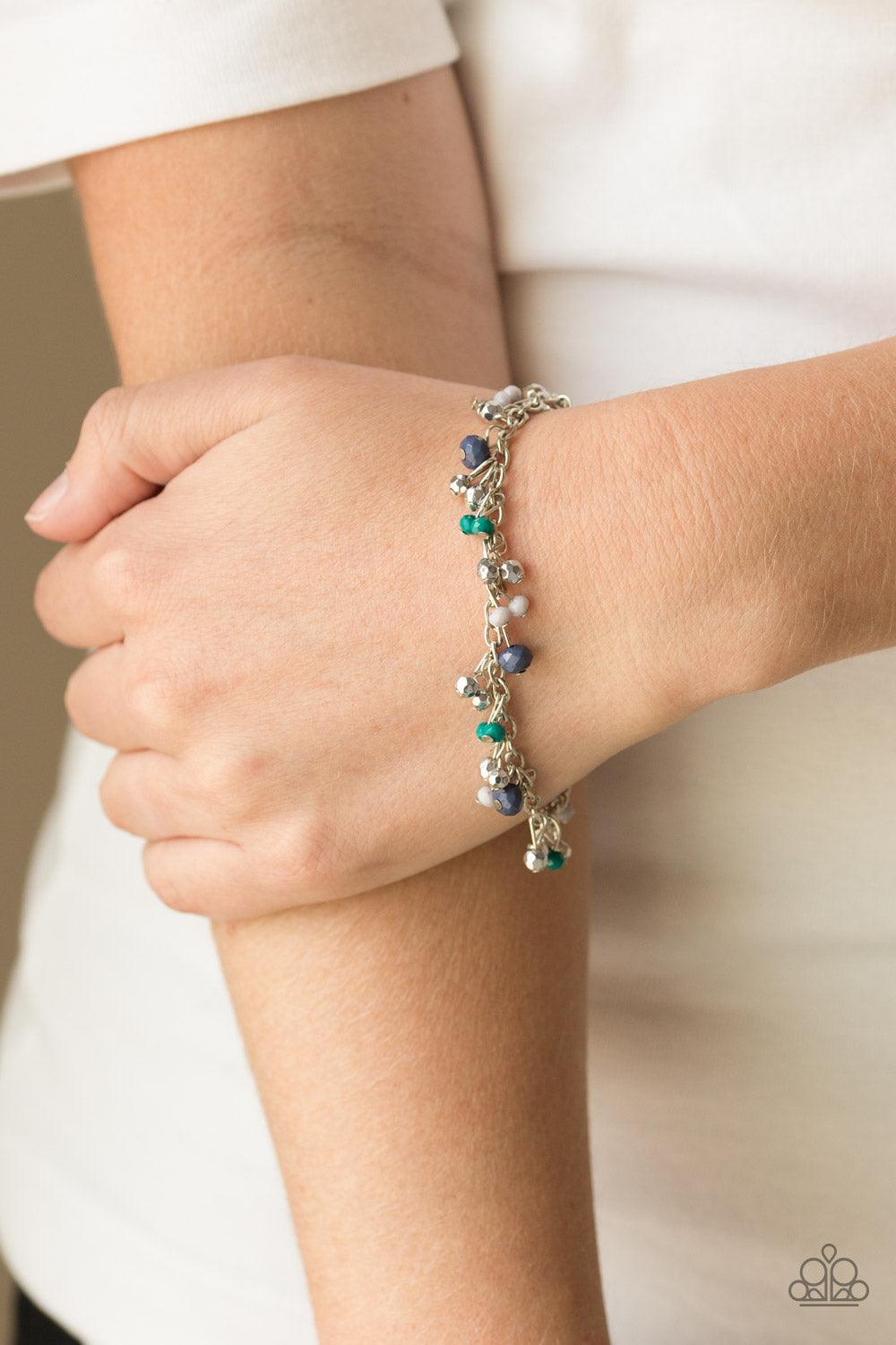 Molten Mogul Green Bracelet - Jewelry by Bretta