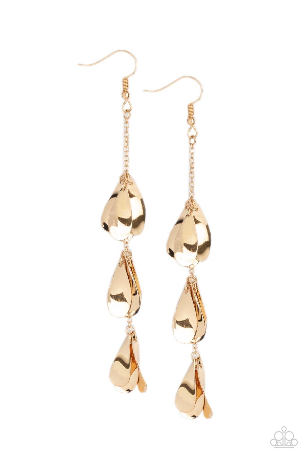 Arrival CHIME Gold Earrings - Jewelry by Bretta - Jewelry by Bretta