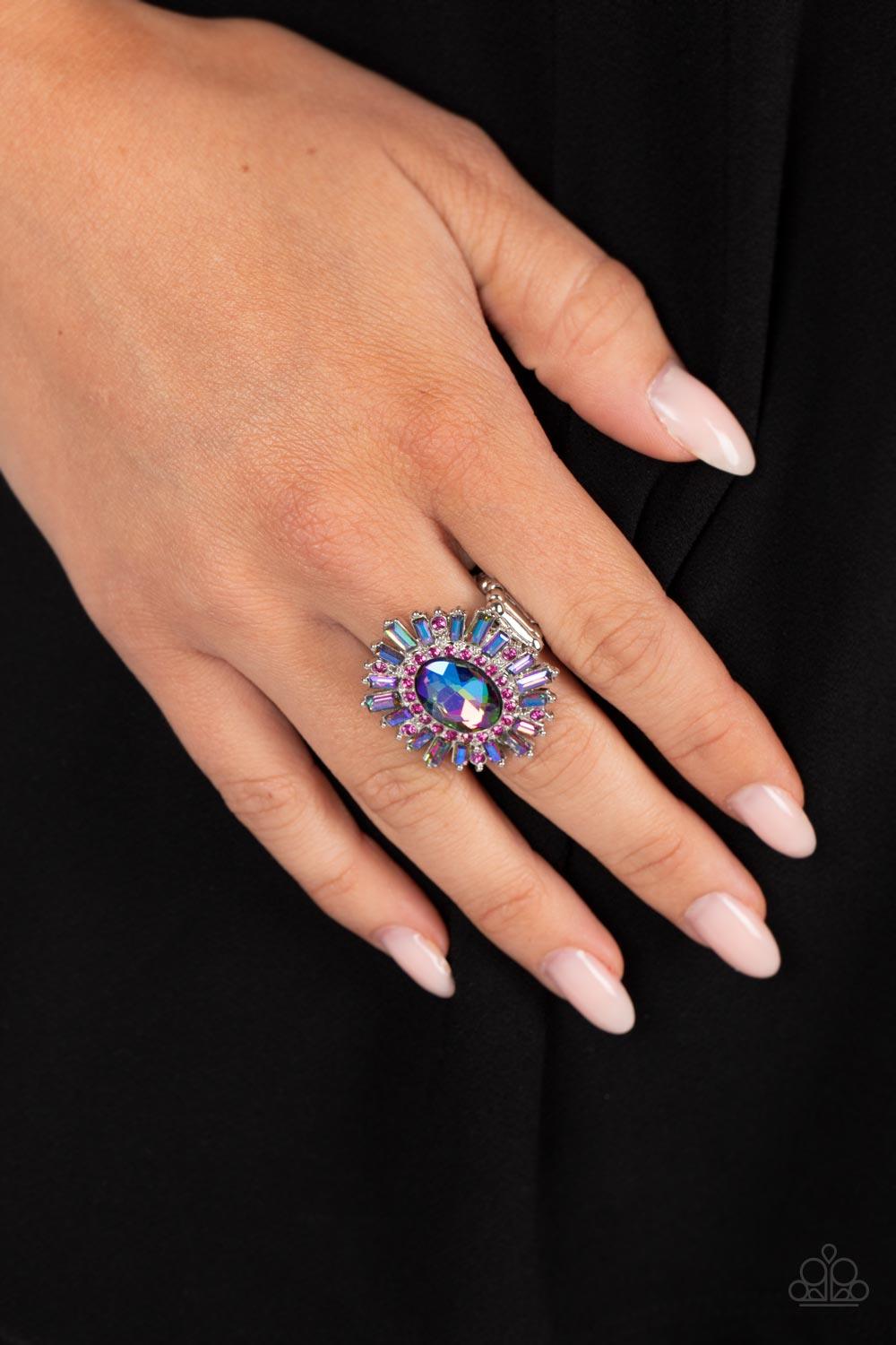 Astral Attitude Pink Ring - Jewelry by Bretta - Jewelry by Bretta