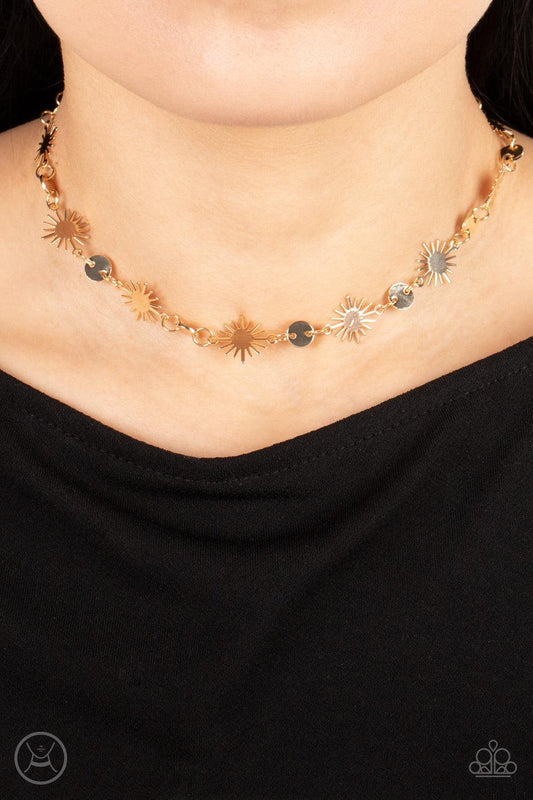 Astro Goddess Gold Necklace - Jewelry by Bretta - Jewelry by Bretta