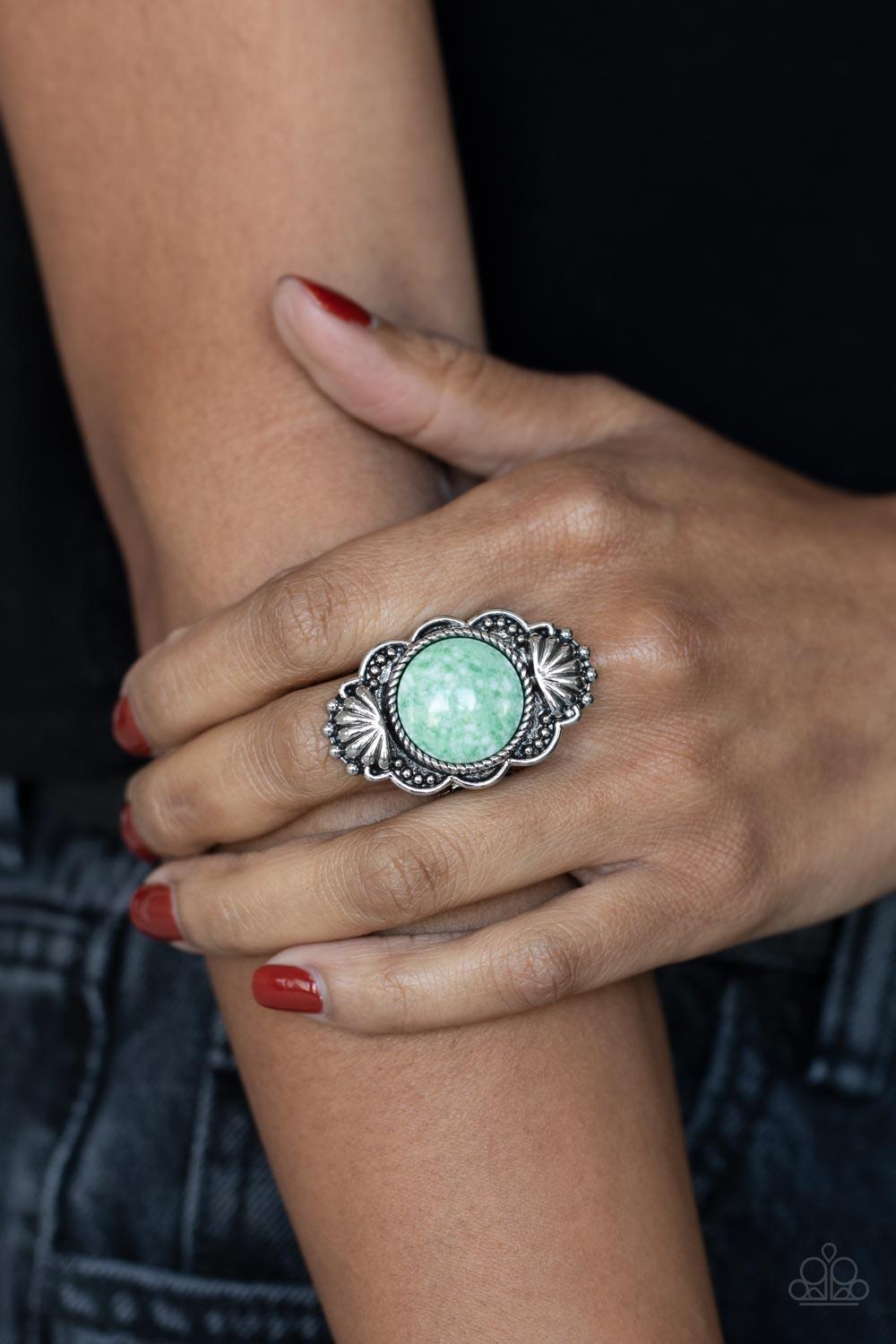 Atlantis Adventure Green Ring - Jewelry by Bretta - Jewelry by Bretta