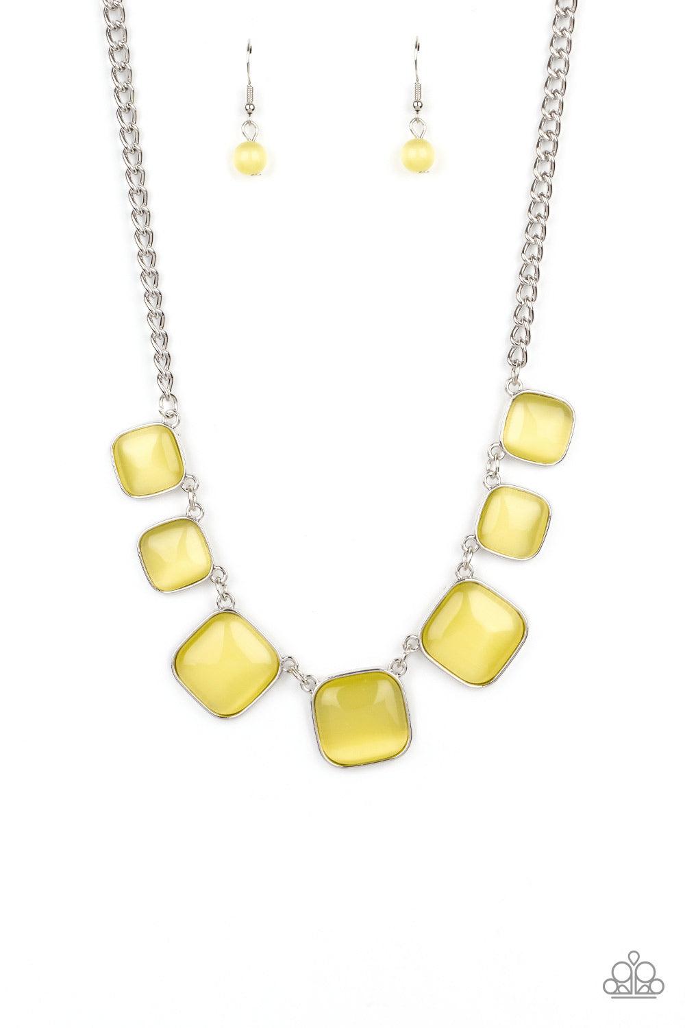 Aura Allure Yellow Necklace - Jewelry by Bretta - Jewelry by Bretta