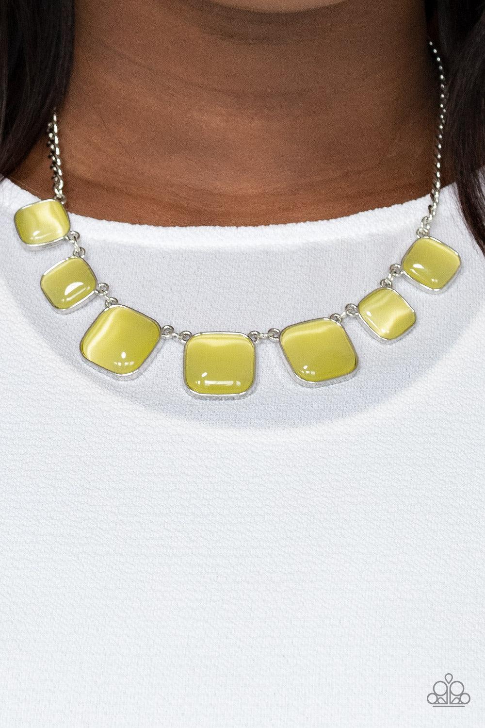 Aura Allure Yellow Necklace - Jewelry by Bretta - Jewelry by Bretta