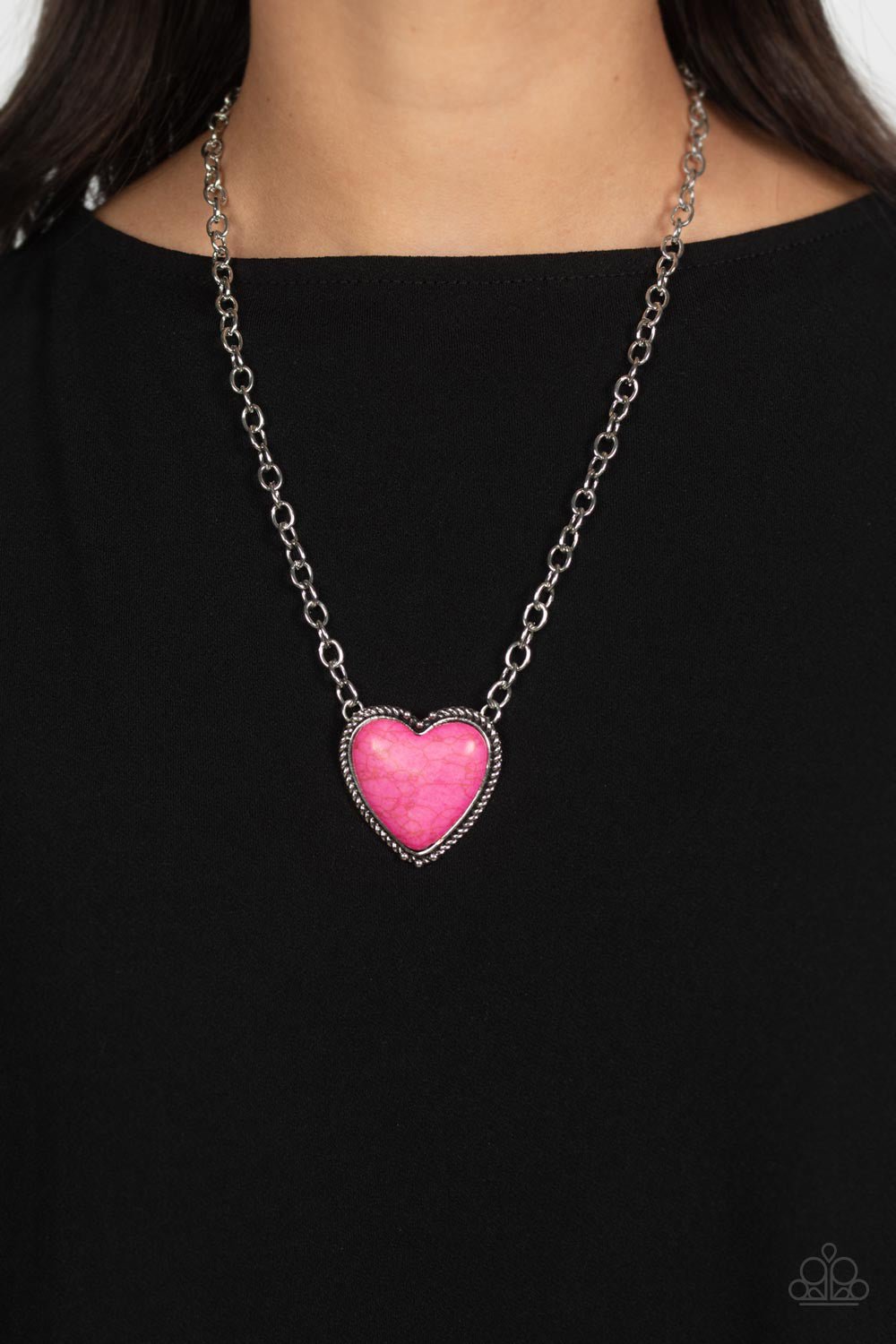 Authentic Admirer Pink Necklace - Jewelry by Bretta - Jewelry by Bretta