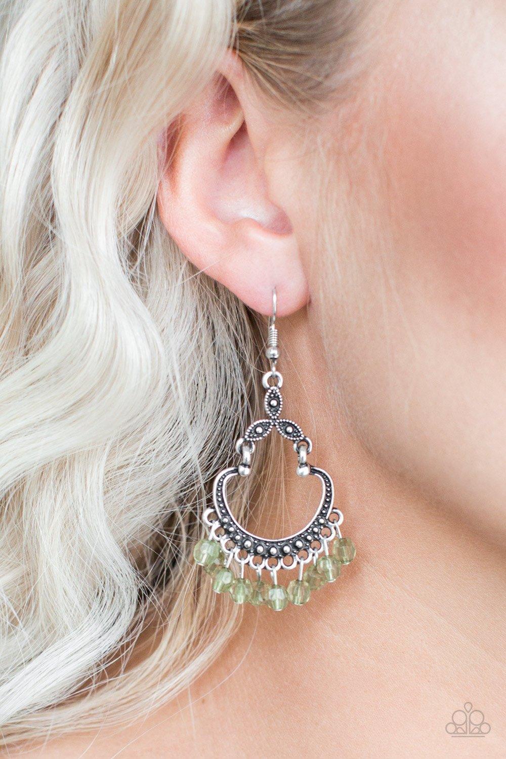Babe Alert Green Earrings - Jewelry By Bretta - Jewelry by Bretta