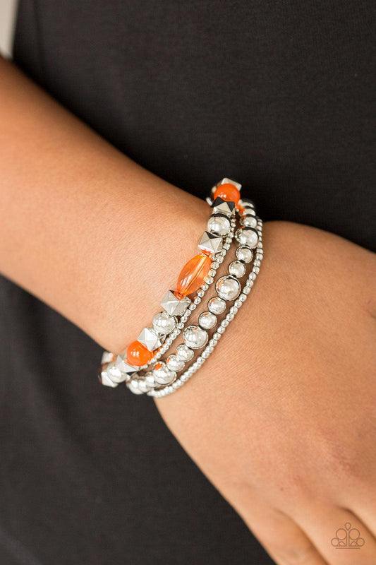 Babe-alicious Orange Bracelets - Jewelry By Bretta - Jewelry by Bretta