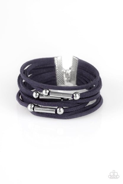 Back To BACKPACKER Blue Bracelet - Jewelry by Bretta - Jewelry by Bretta