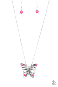 Badlands Butterfly Pink Butterfly Necklace - Jewelry by Bretta - Jewelry by Bretta